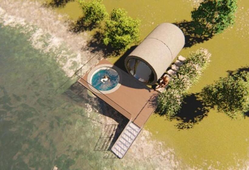 فنادق الكبسولة Fishing Resort Eco Nativo Park