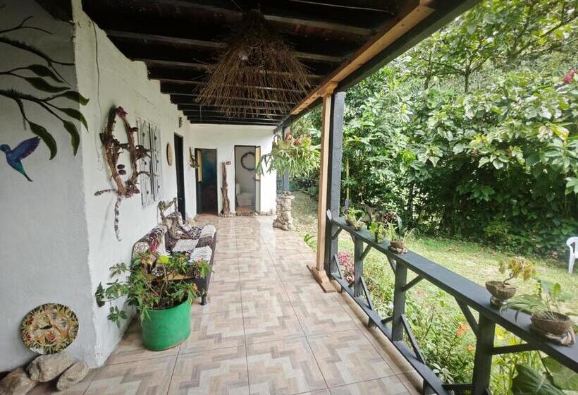 בית מלון כפרי Eco Hostal Tierra De Agua Y Fuego