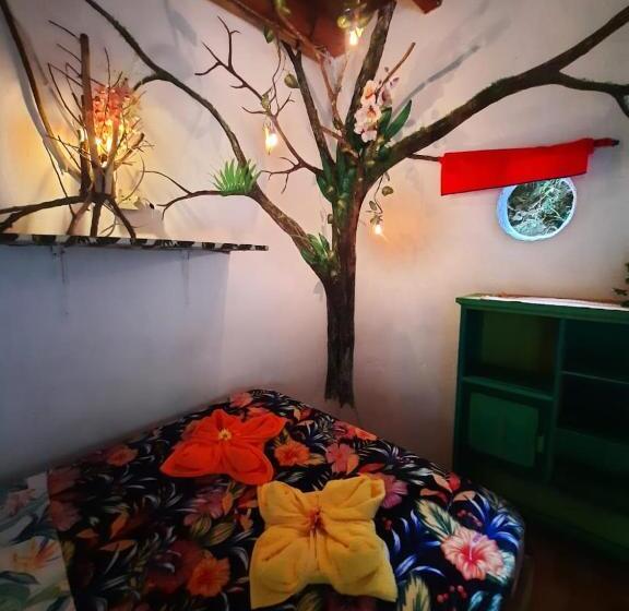 בית מלון כפרי Eco Hostal Tierra De Agua Y Fuego