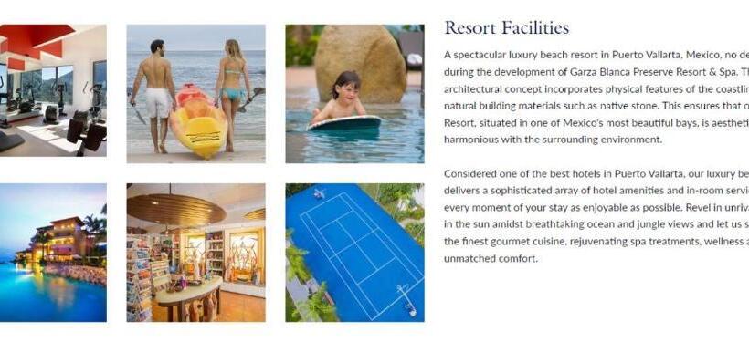 酒店 Garza Blanca Preserve Resort & Spa