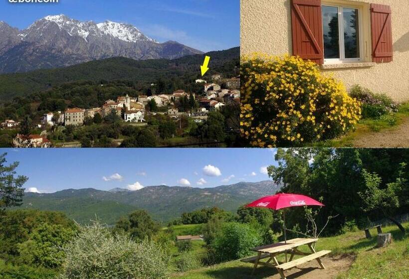 펜션 A 2 Minutes Rivière 25 Minutes Ajaccio Plages Linge Et Parking Inclus