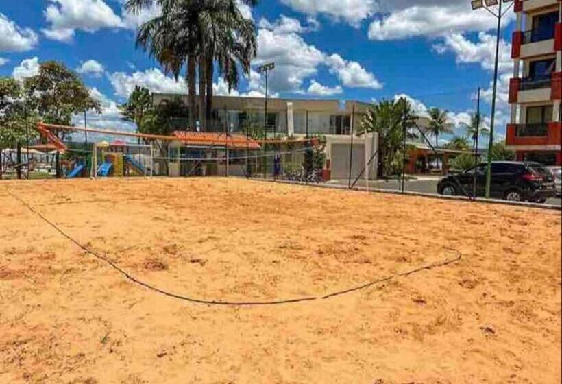 Flat Lake Side Decoração Retrô