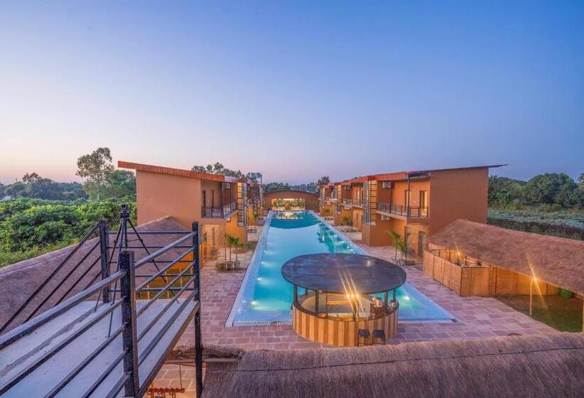 בית מלון כפרי Eko Resort Vanya   Jim Corbett