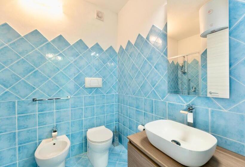Isa Residence With Swimming Pool In Isola Rossa, Apartments With Air Conditioning And Private Outdoo