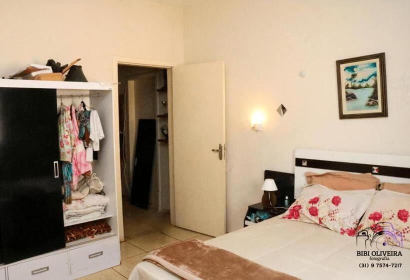 Pension Quarto Duplo Em Casa Com Piscina Bh Próx. Savasssi