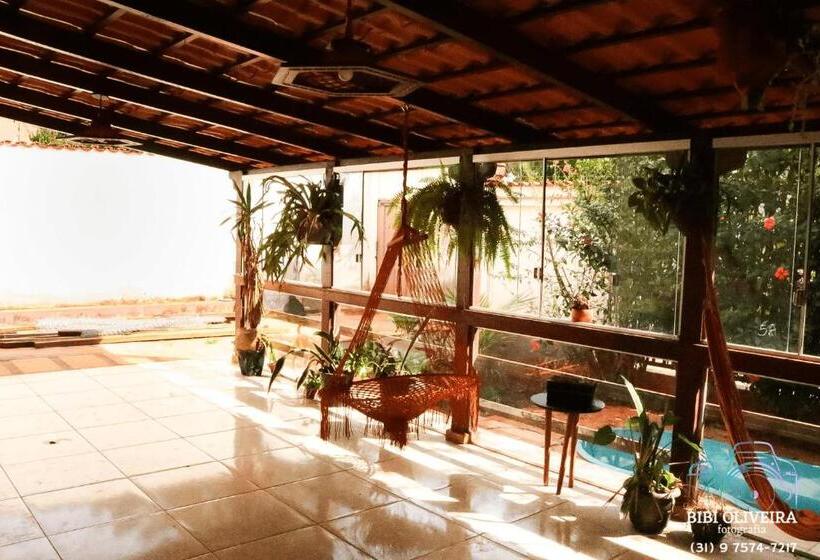 膳宿费 Quarto Duplo Em Casa Com Piscina Em Bh