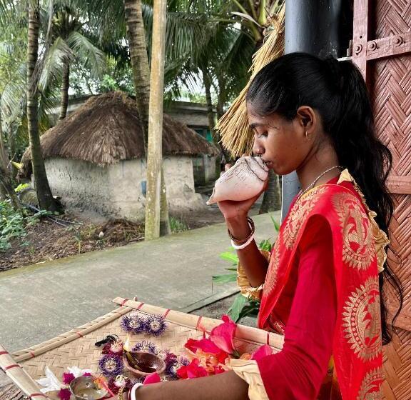 리조트 Ritabani Earthen Retreat Sundarbans