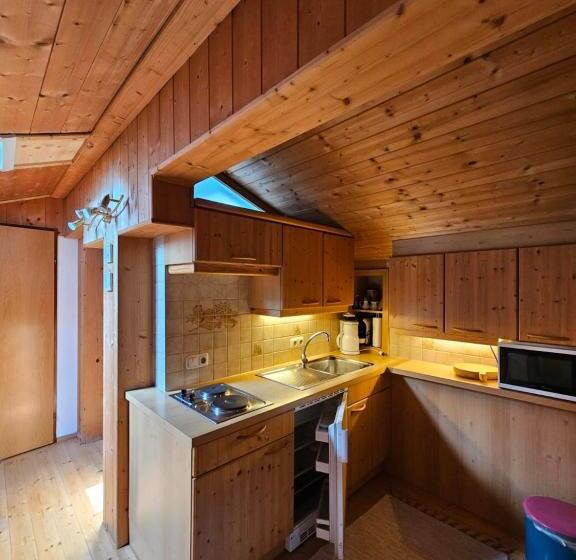 酒店 Ferienwohnungen Haus Schett