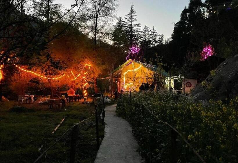 مبيت وإفطار The Great Escape  Jibhi Paradise