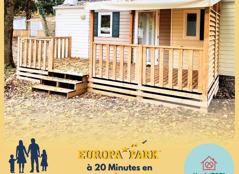 펜션 Le C24   Charmant Bungalow Tout équipé Pour 4 Avec Tv