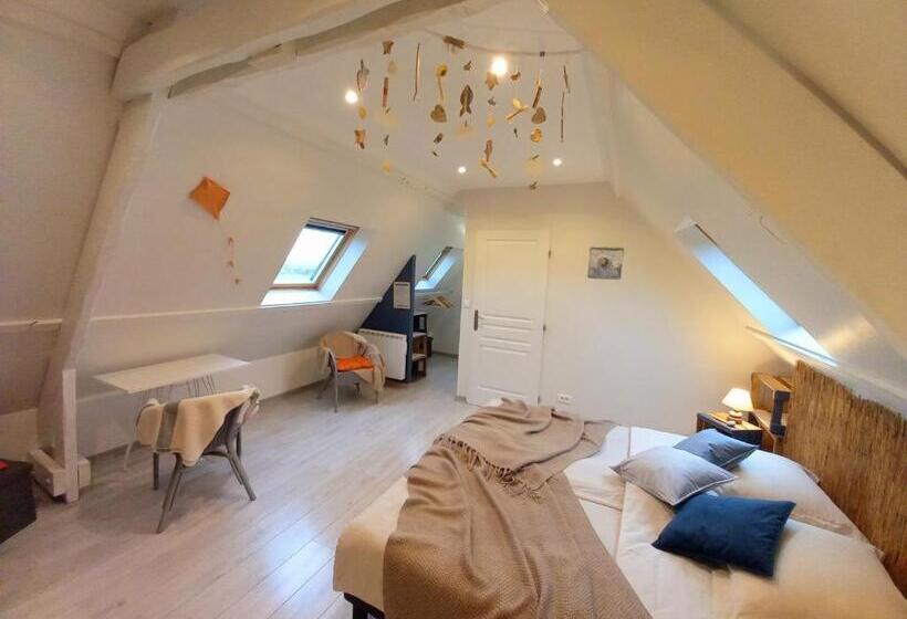 مبيت وإفطار Chambres D Hôtes Au Gré Du Vent En Normandie