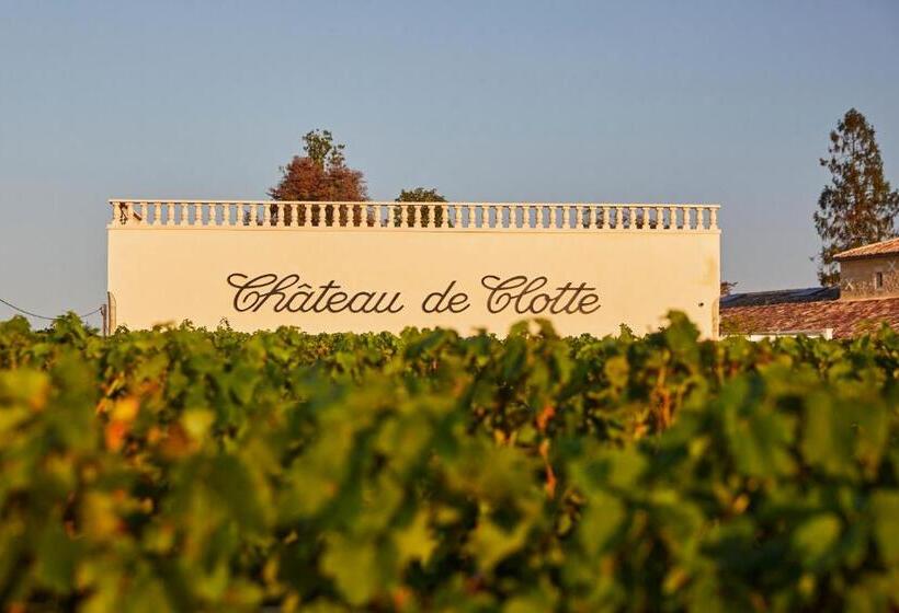 민박 Château Et Relais De Clotte