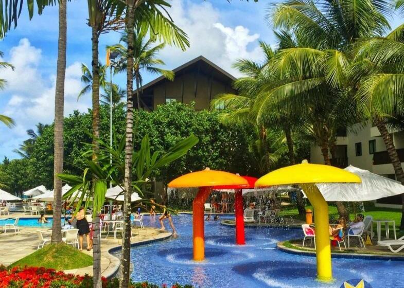 Flat Térreo 2 Quartos Resort Marulhos B101 Muro Alto Porto De Galinhas