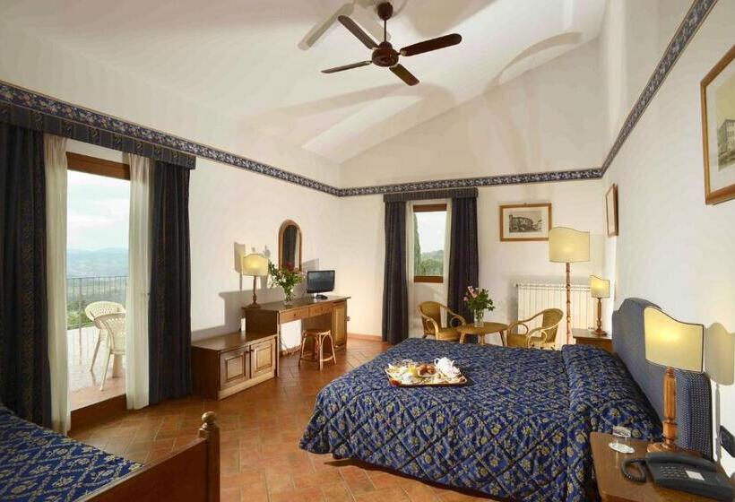 هتل With Swimming Pool Surrounded By Greenery In San Donato Fronzano, Rooms With Air Conditioning And Br