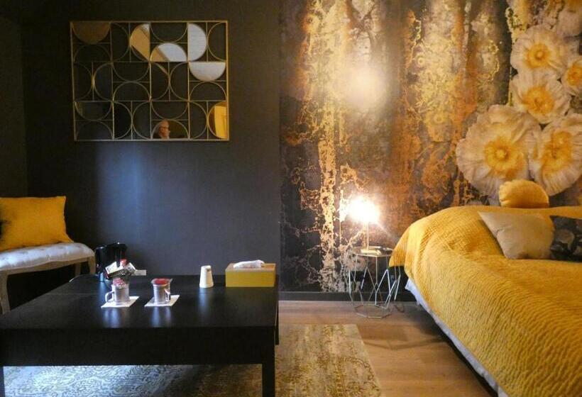 بنسيون élégante Chambre Rétro Chic Avec Lit King Size Proche Commerces Et Autoroute A10   Fr 1 581 112