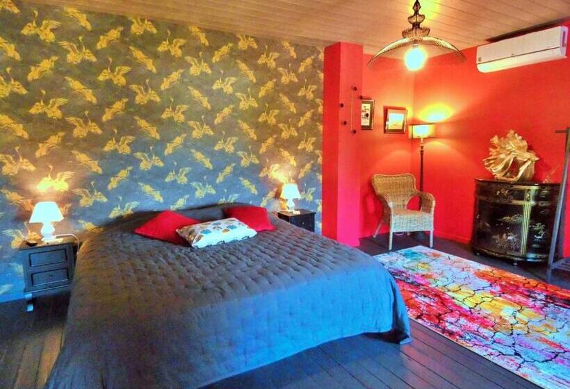 بنسيون élégante Chambre Rétro Chic Avec Lit King Size Proche Commerces Et Autoroute A10   Fr 1 581 112