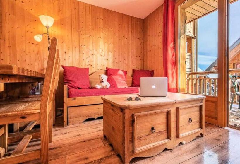 Résidence Les Chalets Du Berger   Appartement 2 Pièces Coin Nuit 6 Person 944