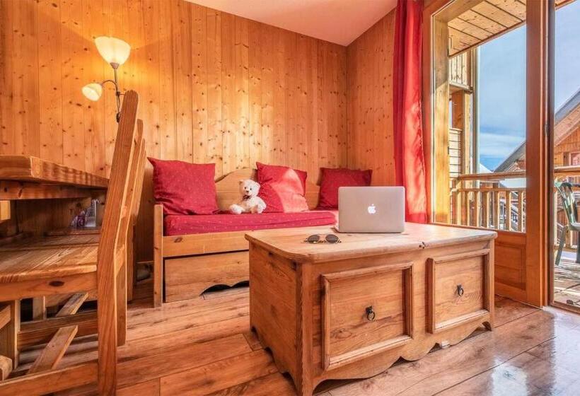 Résidence Les Chalets Du Berger Appartement 2 Pièces Coin Nuit 6 Person 944