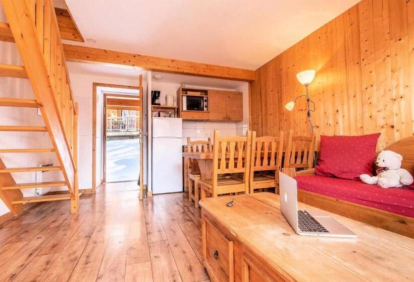 Résidence Les Chalets Du Berger   Appartement 2 Pièces Coin Nuit 6 Person 944