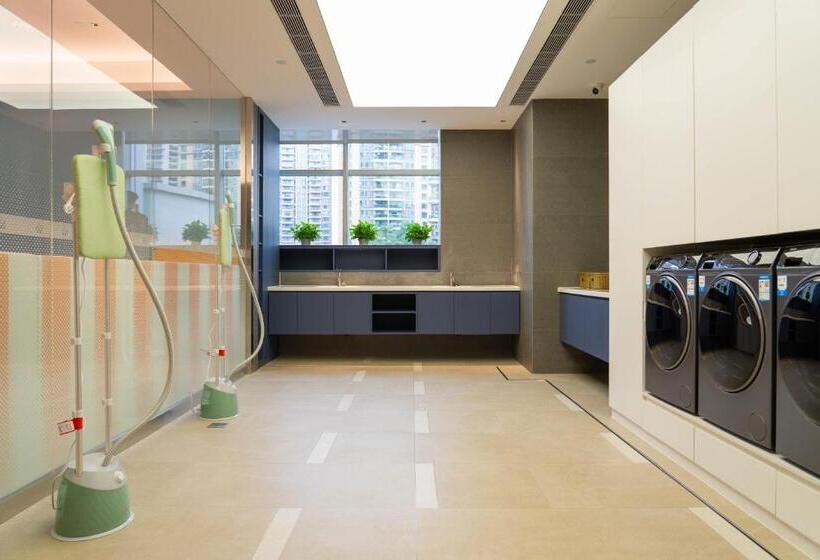 Sha Zhi Ye Serviced Apartment Hotel   Houjie Wanda Plaza Liaoxia Subway Station