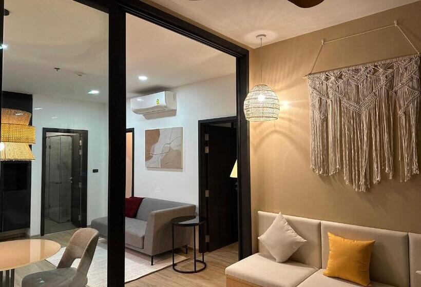 503 Edge芭提雅25层正海景大二房二厅二卫, 沙滩+步行街+购物中心