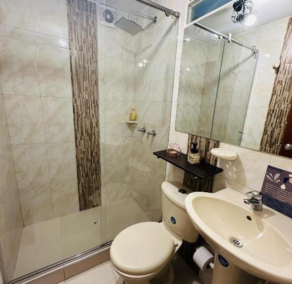 تختخواب و صبحانه Habitación Doble Para 4 Personas Cerca Del Aropuerto