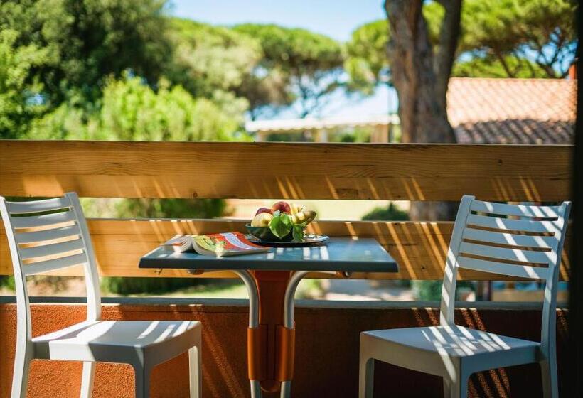 Isa Residence With Private Beach In Albinia, Just 100 Meters From The Sea, Apartments With Air Condi