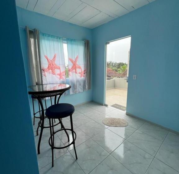 膳宿费 Suite 1  Em Praia Bonita Hospedagem Agora Com Ar Condicionado
