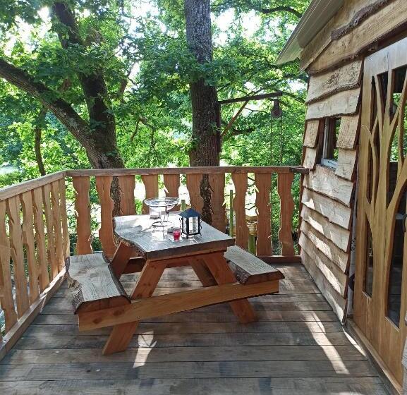 ベッドアンドブレックファースト Cabane Perchée Chez Yahmz