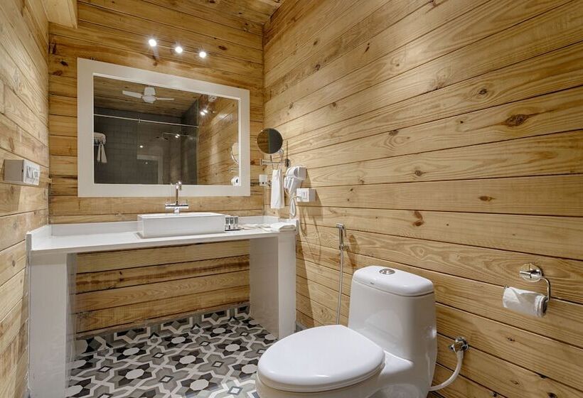 בית מלון כפרי Aralea Beach Resort By Stone Wood, Morjim