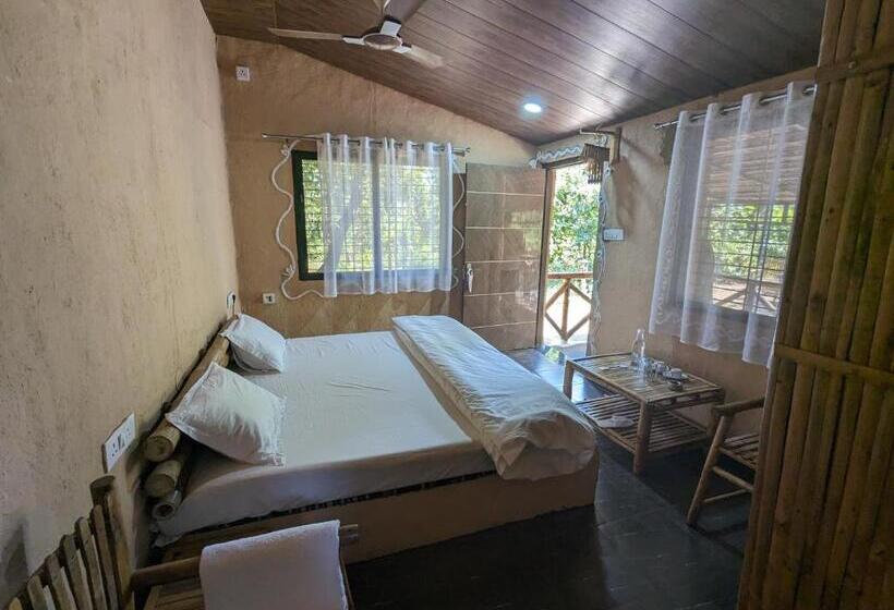 בית מלון כפרי Athulyam Kanha, Kanha National Park, Mukki Gate