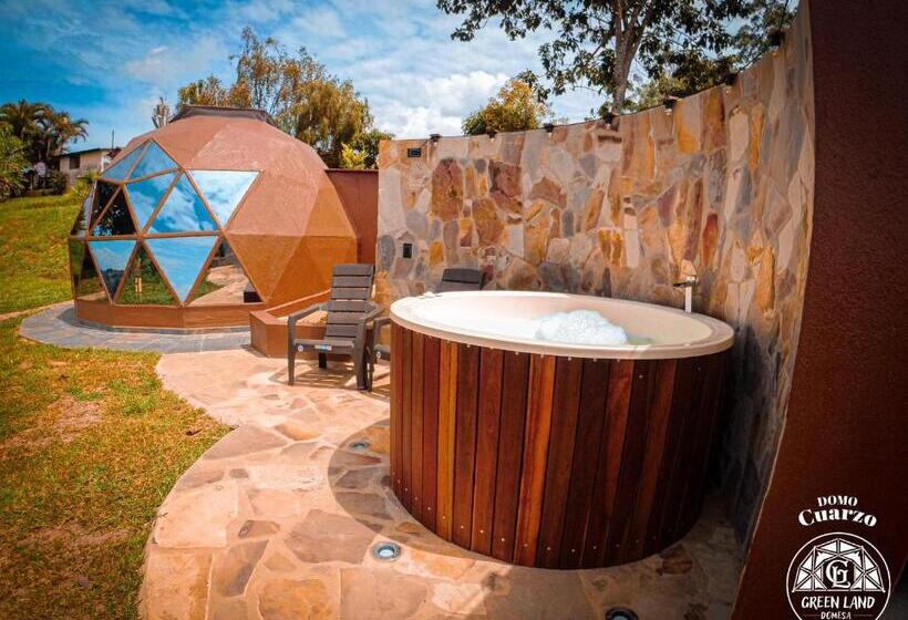 カプセルホテル Greenlandomesa Cuarzo