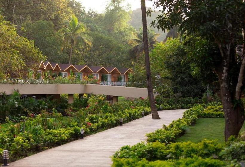 בית מלון כפרי Stone Wood Jungle Resort, Dandeli