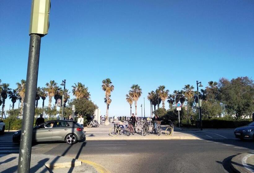 پانسیون Nueva Habitacion A Metros De Playa Con Cocina Y Wc Compartido, Terraza Y Zonas Comunes 3ac