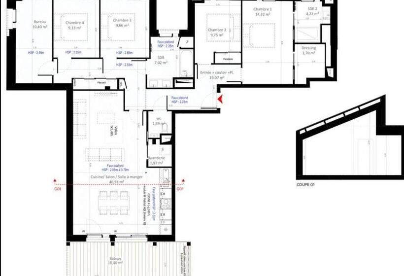 צימר Citadines Appart Suites Paris Center Easy   Eiffel Tower View   25 Minutes Champs Elysees