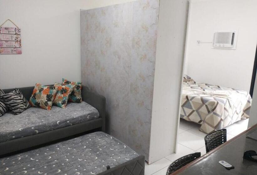 Flat São Vicente 5 Minutos Da Praia