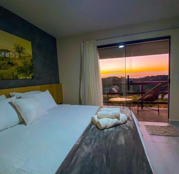 호텔 Entre Serras Gastropub E Chalés