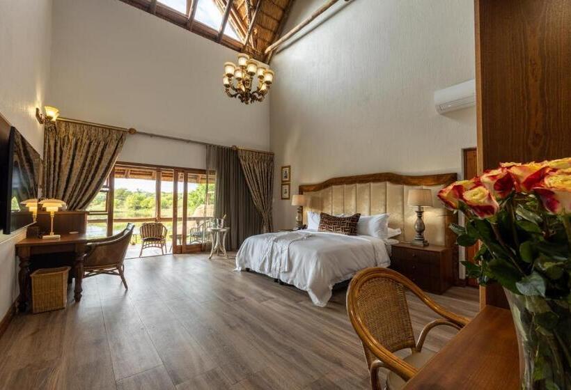 ホテル Kingfisher Villa In Mabula Game Reserve