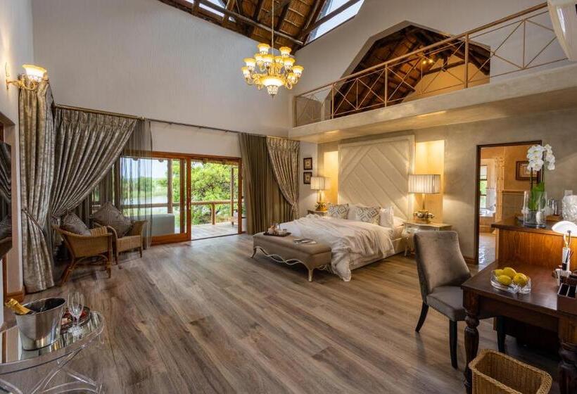 ホテル Kingfisher Villa In Mabula Game Reserve