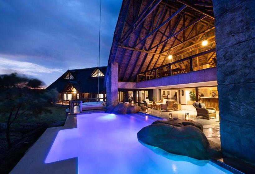 ホテル Kingfisher Villa In Mabula Game Reserve