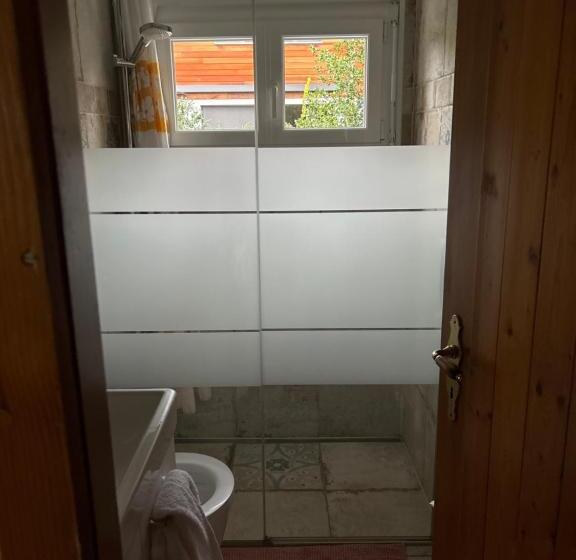 민박 Jolie Chambre Dans Chalet