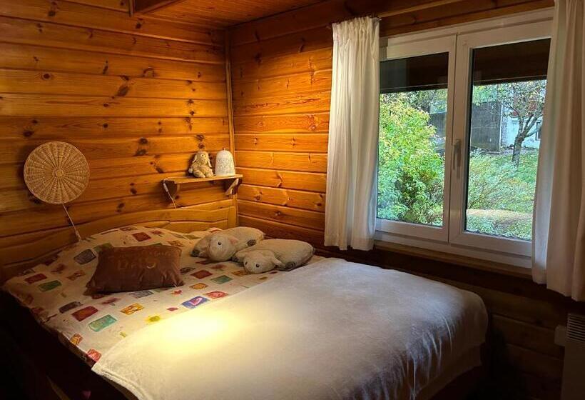 민박 Jolie Chambre Dans Chalet