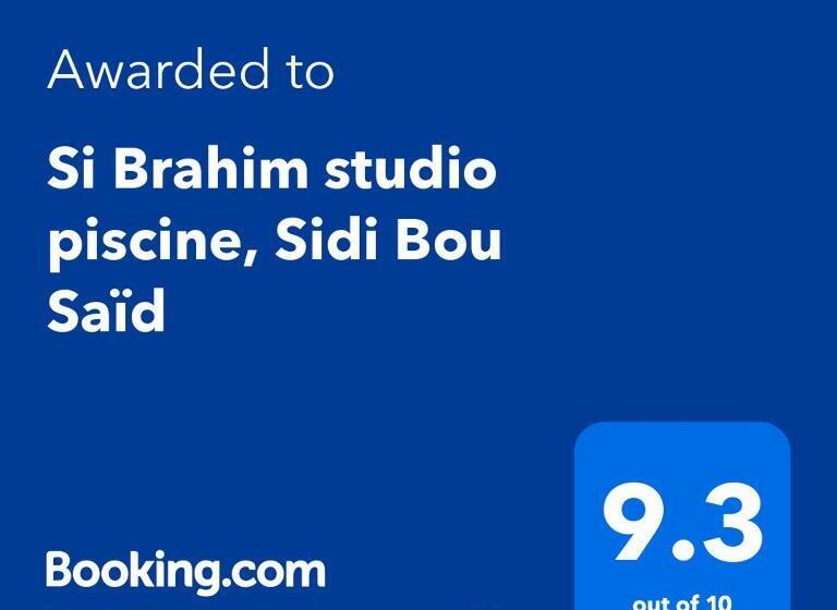 تختخواب و صبحانه Si Brahim Studio Piscine, Sidi Bou Saïd