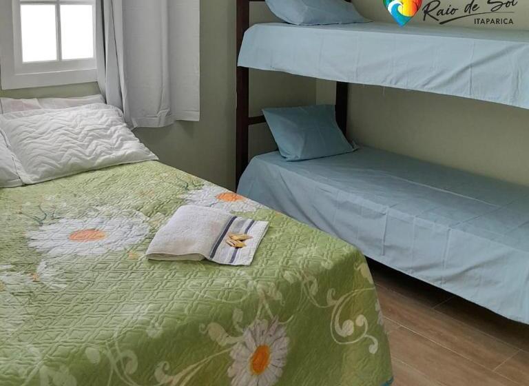 הוסטל Pousada Raio De Sol   Ilha De Itaparica  Catu á 150 M Da Praia