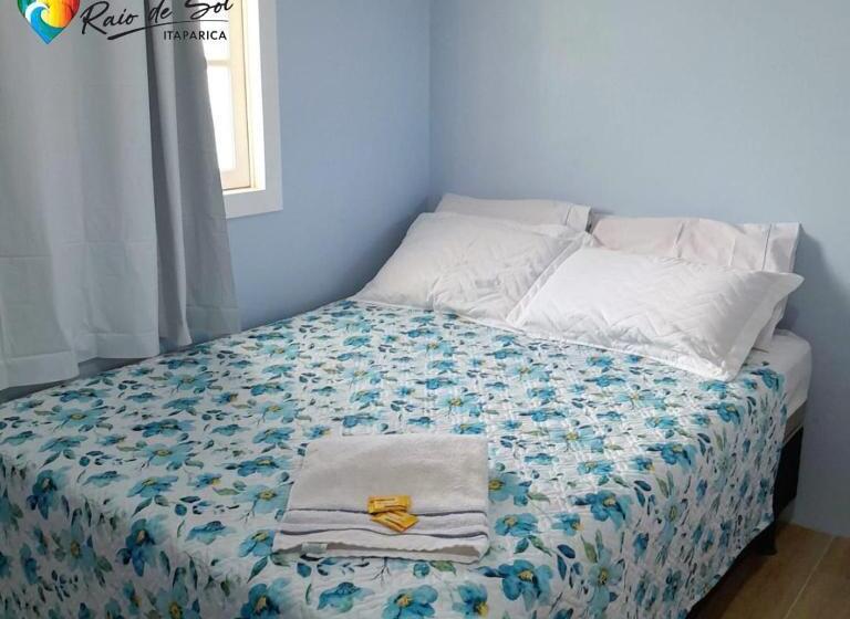 הוסטל Pousada Raio De Sol   Ilha De Itaparica  Catu á 150 M Da Praia