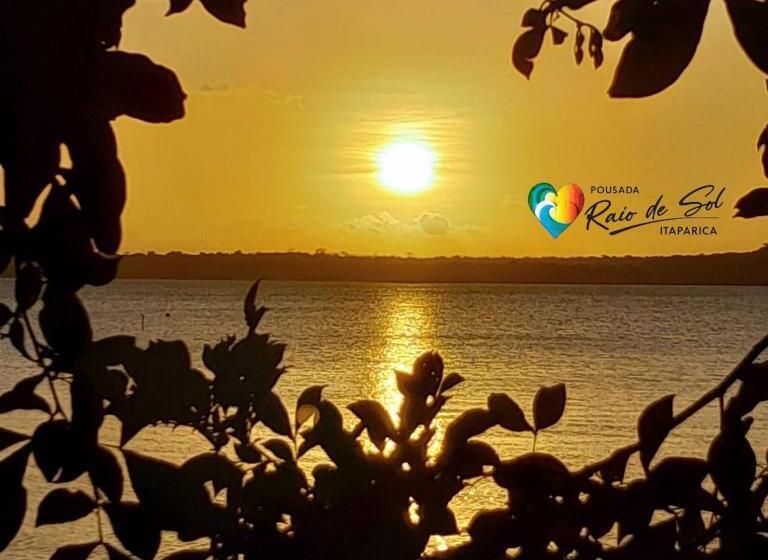 הוסטל Pousada Raio De Sol   Ilha De Itaparica  Catu á 150 M Da Praia