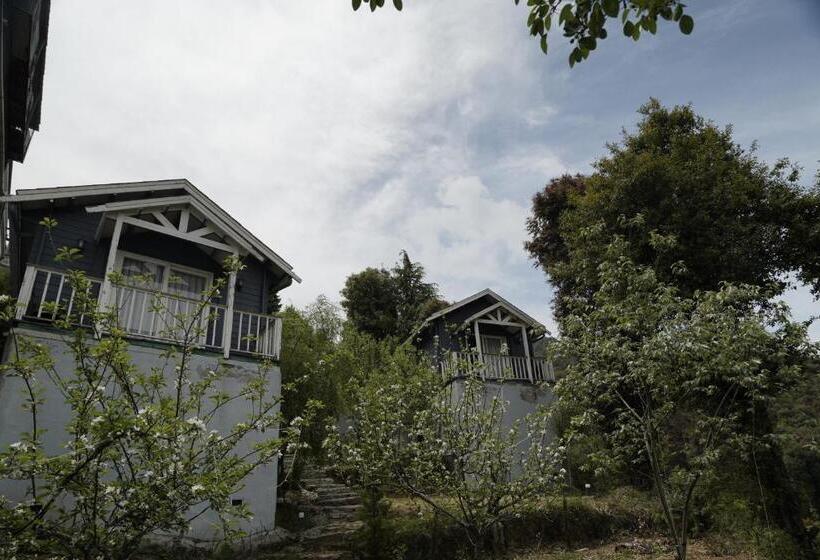 ホテル Cabin In The Woods  Luxury Cottages In Mukteshwar