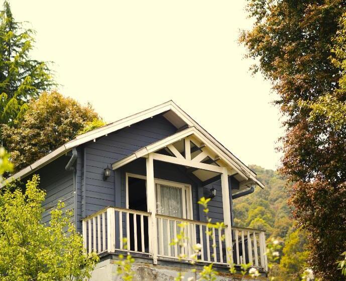 ホテル Cabin In The Woods  Luxury Cottages In Mukteshwar