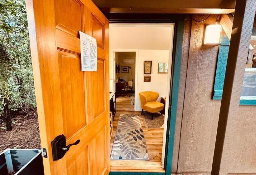 بنسيون Tranquil Mountain Refuge Cabin In Santa Cruz