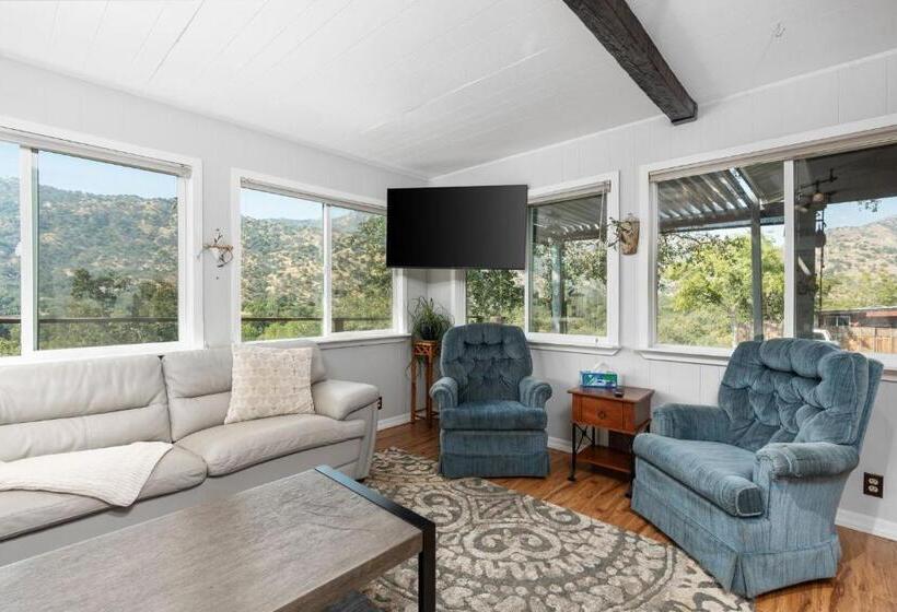 بنسيون Views, Hot Tub, Outdoor Shower, 15m From Sequoia